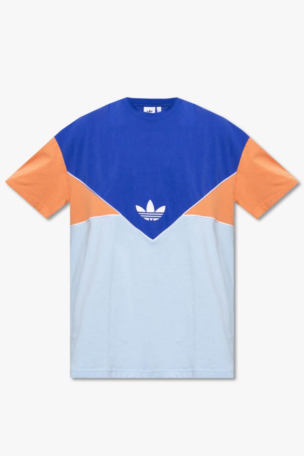 SchaferandweinerShops Denmark adidas Running Alphatorsion sneakers in black and orange Blue T shirt with logo ADIDAS Originals